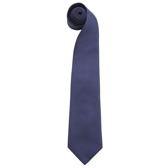 Premier Mens Fashion Colors Work Clip On Tie (Pack of 2) / Navy